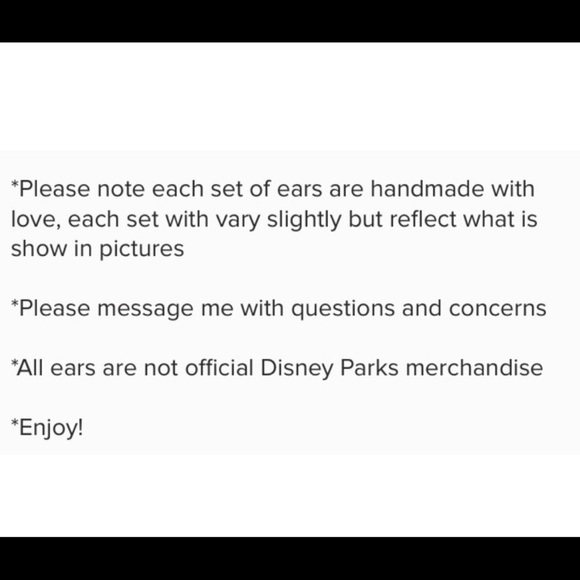 Floral Minnie ears - Picture 4 of 6